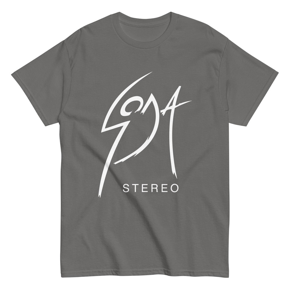 Soda Stereo Shirts Charcoal